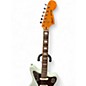 Used 2022 Squier jaguar Seafoam Green Solid Body Electric Guitar