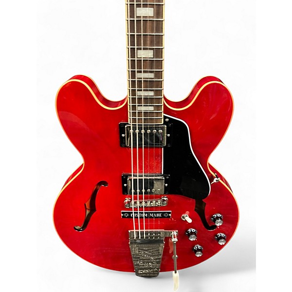 Used Epiphone JOE BONAMASSA E3 335 RED Hollow Body Electric Guitar