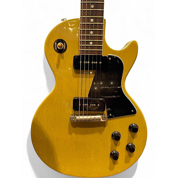 Used 2023 Gibson Les Paul Special TV Yellow Solid Body Electric Guitar
