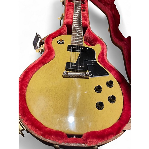 Used 2023 Gibson Les Paul Special TV Yellow Solid Body Electric Guitar