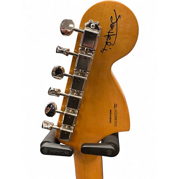 Used Fender Jimi Hendrix Stratocaster 3 Tone Sunburst Solid Body Electric Guitar