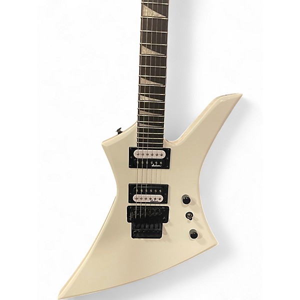 Used Jackson JS32T Kelly White Solid Body Electric Guitar