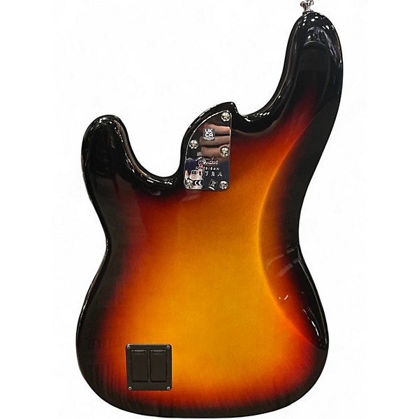 Used Fender American Ultra Precision Bass 2 Color Sunburst Electric Bass Guitar