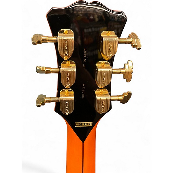 Used D'Angelico EXCEL DCXT ORANGE Hollow Body Electric Guitar