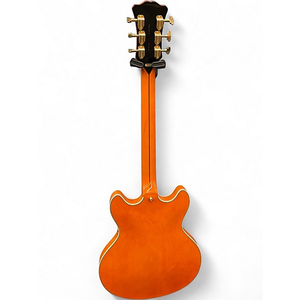 Used D'Angelico EXCEL DCXT ORANGE Hollow Body Electric Guitar