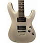 Used Schecter Guitar Research Diamond Series PT Gray Solid Body Electric Guitar