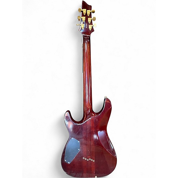 Used Schecter Guitar Research Diamond Series C1 Classic Amber Solid Body Electric Guitar
