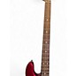 Used Fender American Standard Precision Bass Candy Apple Red Electric Bass Guitar