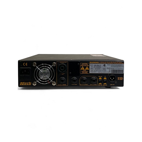 Used Markbass Little Mark III 600W Bass Amp Head
