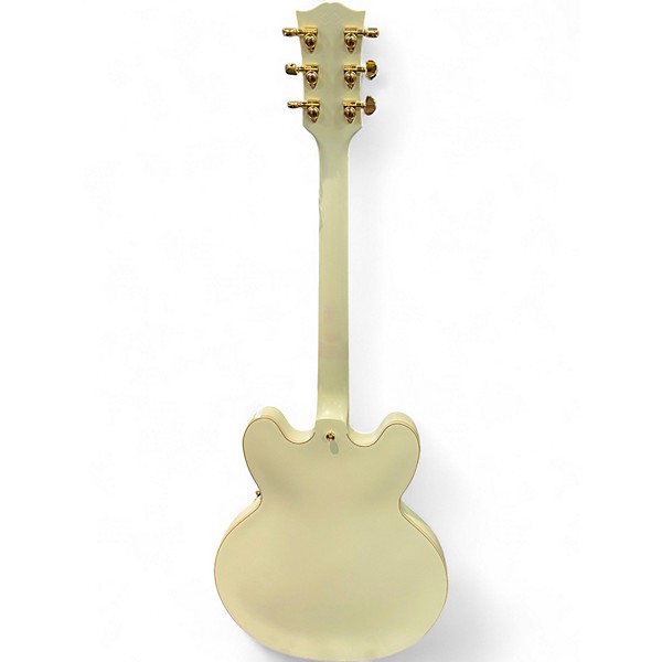 Used Epiphone Inspired by Gibson Custom ES -355 1959 White Hollow Body Electric Guitar