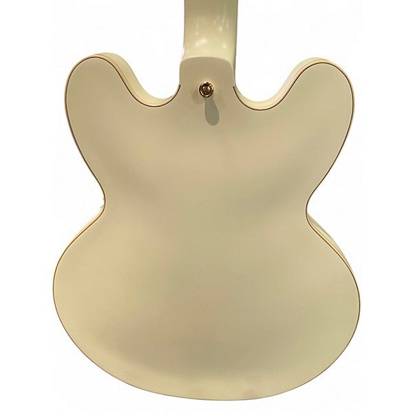 Used Epiphone Inspired by Gibson Custom ES -355 1959 White Hollow Body Electric Guitar