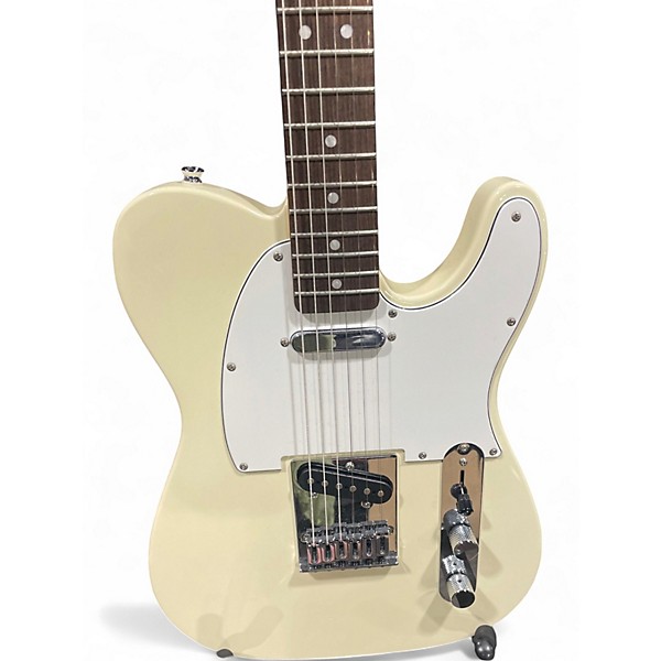 Used Squier Telecaster Olympic White Solid Body Electric Guitar