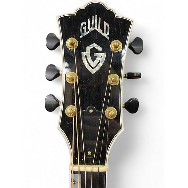 Used Guild DD-6MCE Natural Acoustic Guitar