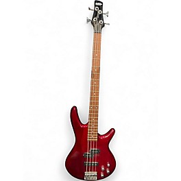 Used Ibanez GSR200 Candy Apple Red Electric Bass Guitar