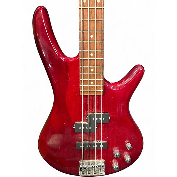 Used Ibanez GSR200 Candy Apple Red Electric Bass Guitar