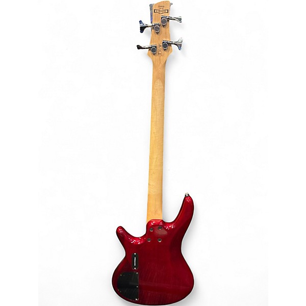 Used Ibanez GSR200 Candy Apple Red Electric Bass Guitar