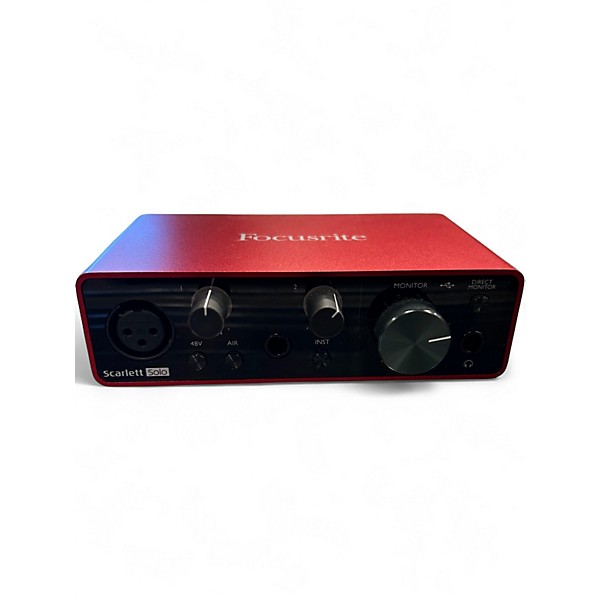 Used Focusrite Scarlett Solo Gen 3 Audio Interface