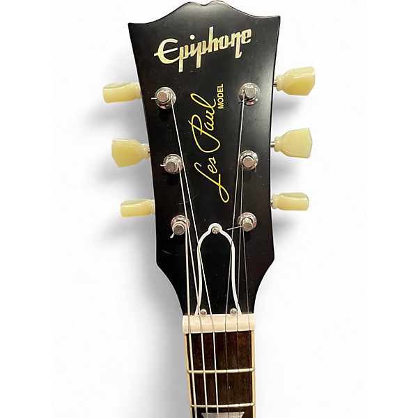 Used Epiphone LES PAUL ISPIRED BY GIBSON CUSTOM 1959 ICED TEA BURST Solid Body Electric Guitar
