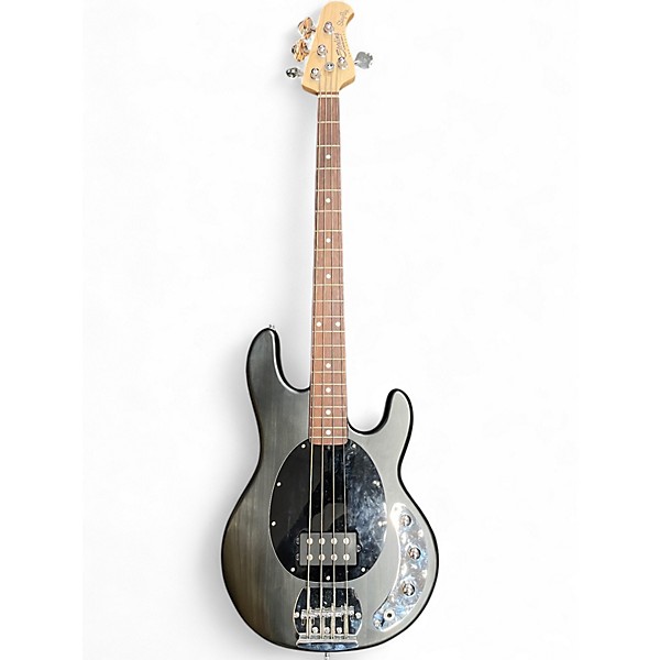 Used Sterling by Music Man Ray4 Satin Black Electric Bass Guitar