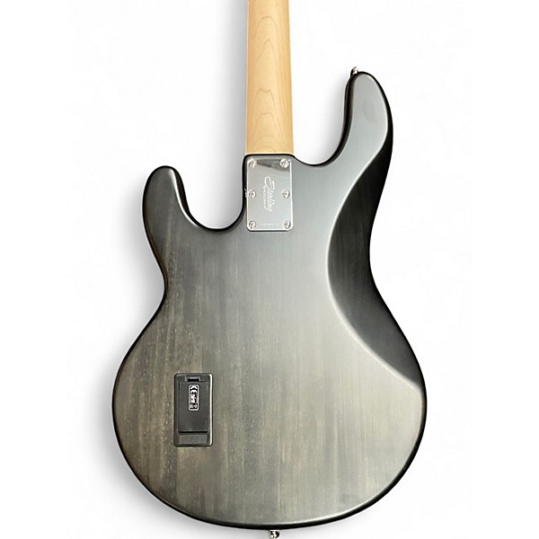 Used Sterling by Music Man Ray4 Satin Black Electric Bass Guitar