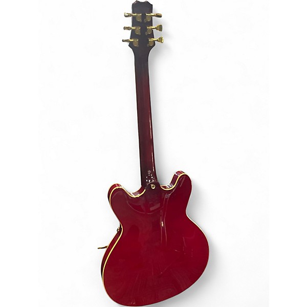 Used Peavey JF-1 Red Hollow Body Electric Guitar