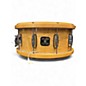 Used Gretsch Drums 7X14 Full Range Snare Natural Drum thumbnail