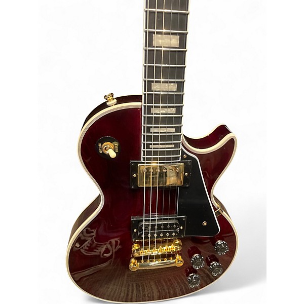 Used Epiphone Les Paul Jerry Cantrell Custom Wine Red Solid Body Electric Guitar