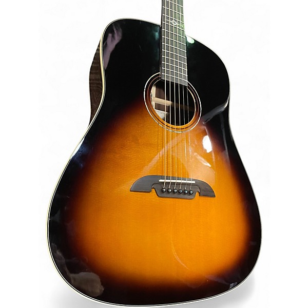 Used Alvarez mdr70e 2 Color Sunburst Acoustic Electric Guitar