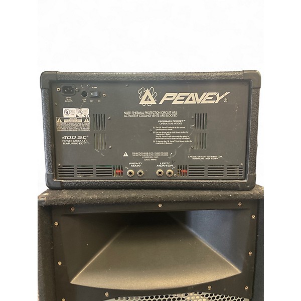 Used Peavey 400 SC POWER MODULE Powered Mixer