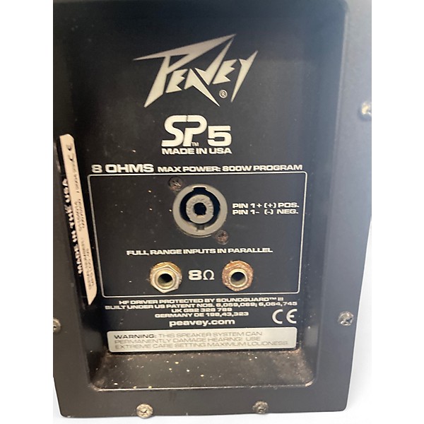 Used Peavey SP5 Unpowered Speaker