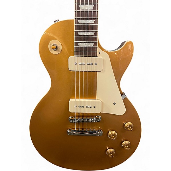 Used Gibson Les Paul Standard '50s Gold Top Solid Body Electric Guitar