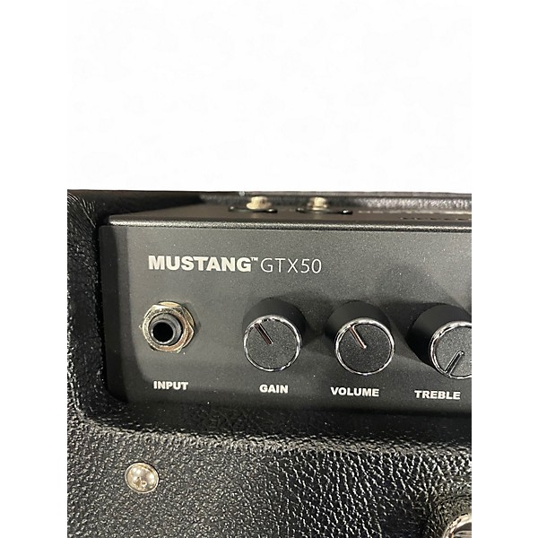 Used Fender GTX50 Mustang 1X12 Guitar Combo Amp