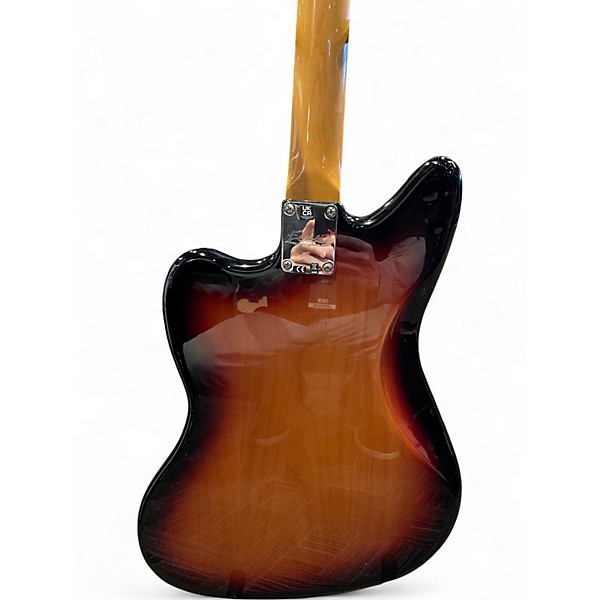 Used Fender Kurt Cobain Signature Jaguar NOS 2 Tone Sunburst Solid Body Electric Guitar