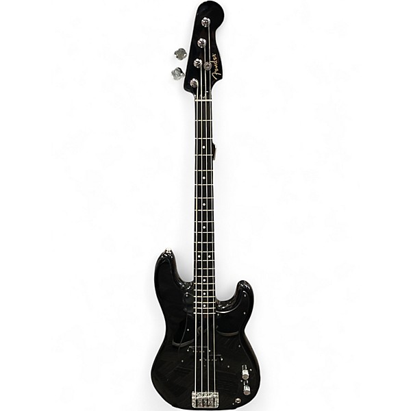 Used Fender Fender FSR Precision Bass Limited-Edition Ebony Black Electric Bass Guitar