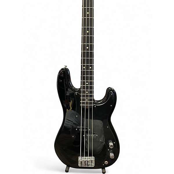Used Fender Fender FSR Precision Bass Limited-Edition Ebony Black Electric Bass Guitar
