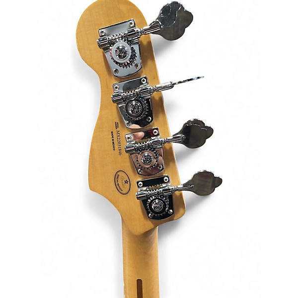 Used Fender Fender FSR Precision Bass Limited-Edition Ebony Black Electric Bass Guitar