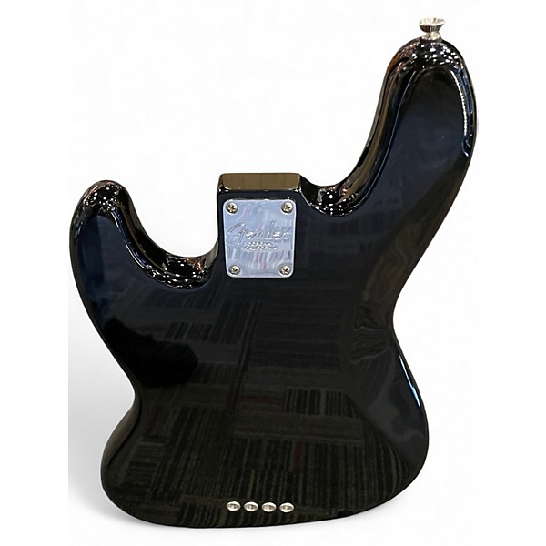 Used Fender American Professional Jazz Bass Black Electric Bass Guitar