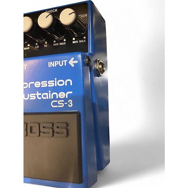 Used BOSS CS3 Compressor Sustainer Effect Pedal