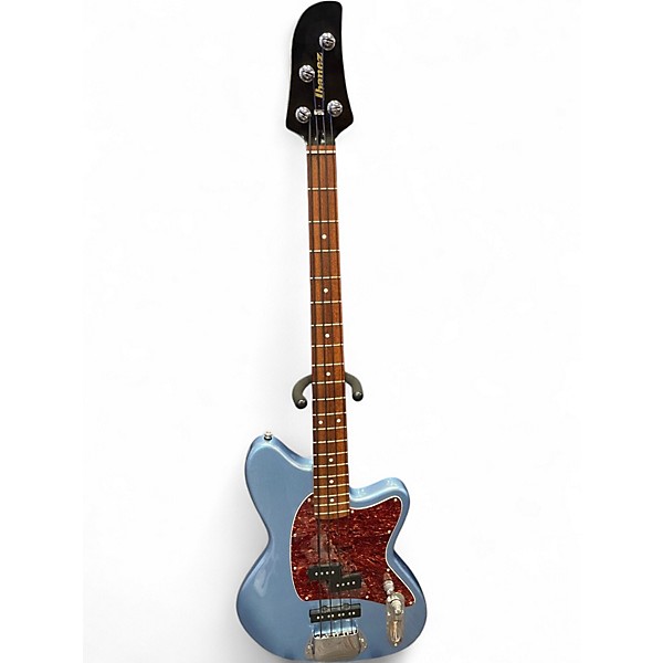 Used Ibanez TMB100 Metallic Blue Electric Bass Guitar