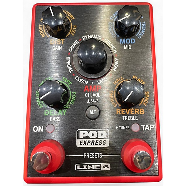 Used Line 6 Pocket Pod Express Amp Modeler Effect Processor