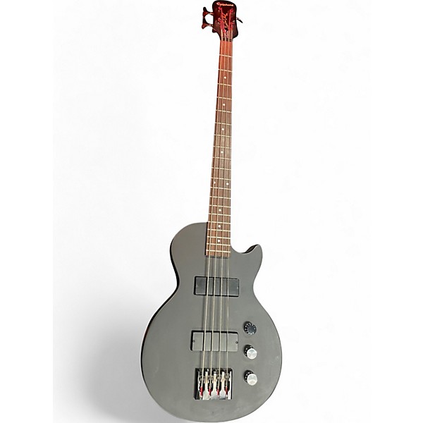 Used Epiphone LES PAUL SPECIAL Satin Black Electric Bass Guitar