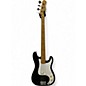 Vintage 1980s Squier BULLET BASS Black Electric Bass Guitar thumbnail