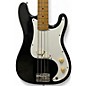 Vintage 1980s Squier BULLET BASS Black Electric Bass Guitar
