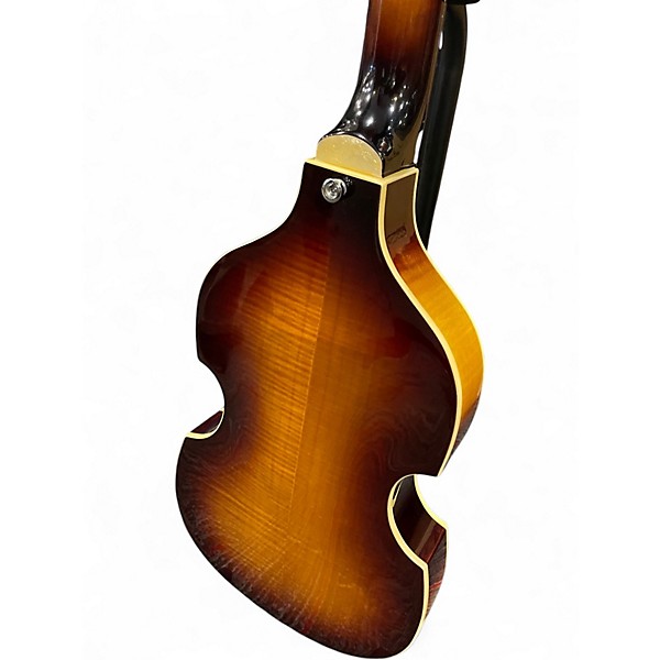 Used Hofner HIVBSB ANTIQUE BROWN SUNBURST Electric Bass Guitar