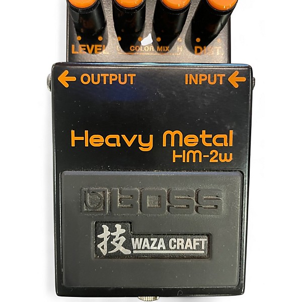 Used BOSS HM-2w Effect Pedal