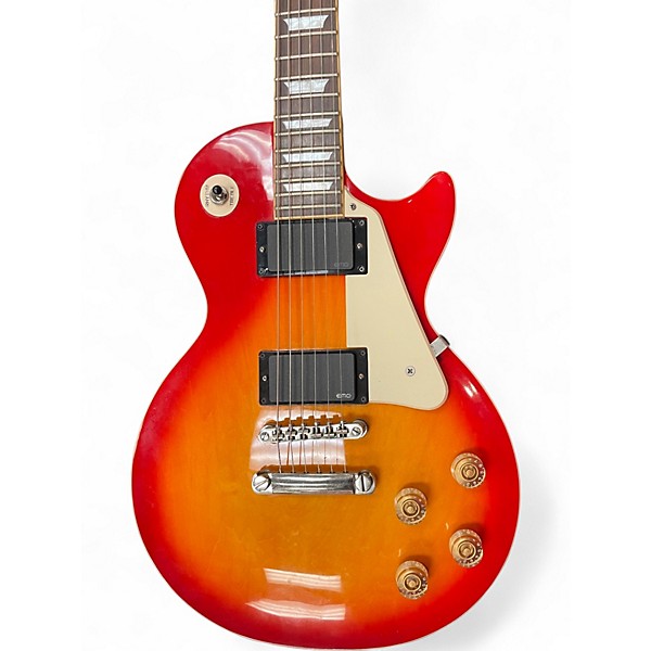 Used 2006 Epiphone Les Paul Standard Heritage Cherry Solid Body Electric Guitar