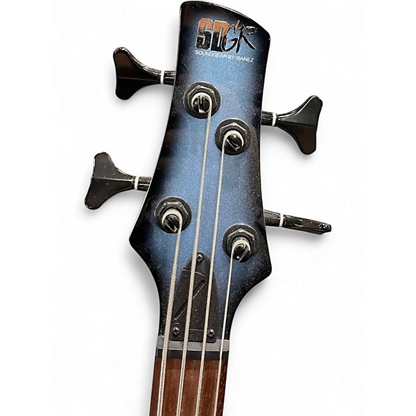 Used Ibanez SR250 BLUE Electric Bass Guitar