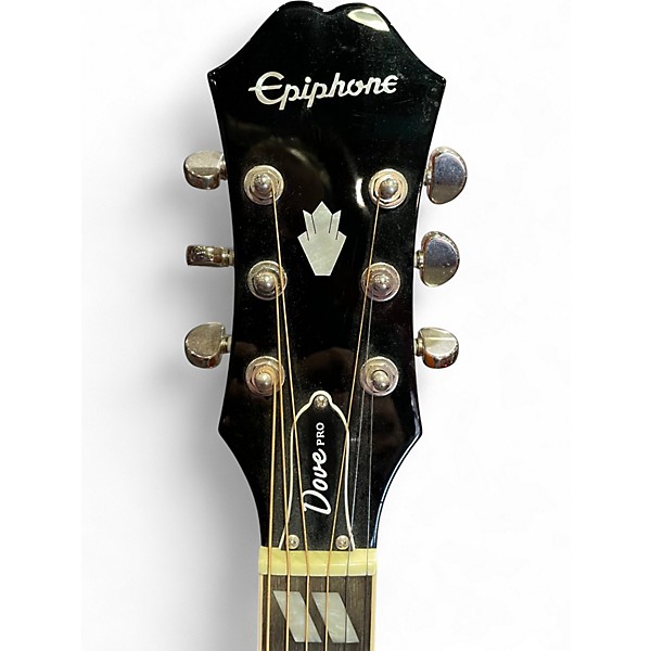 Used Epiphone Dove Pro 2 Color Sunburst Acoustic Electric Guitar