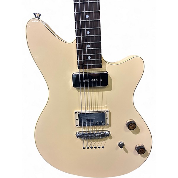Used Ibanez CMM1 Cream Solid Body Electric Guitar