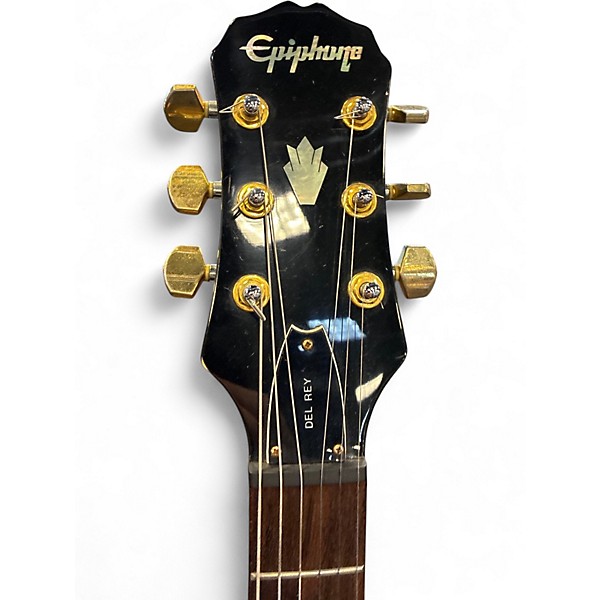 Used Epiphone DEL RAY VINTAGE GRAY BURST Solid Body Electric Guitar